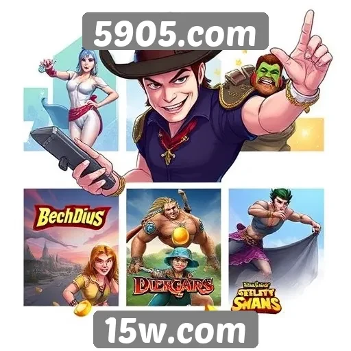 Desempenho de jogos disponíveis em 5905.com